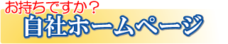 お持ちですか？自社ホームページ